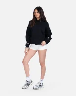 SSS REALISM COURT BOXY MIDNIGHT PEACH HOODIE