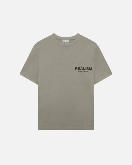 SSS REALISM BACK LOGO TEE BURNT MARLE