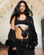 SSS REALISM HALO ZIP BLACK HOODIE
