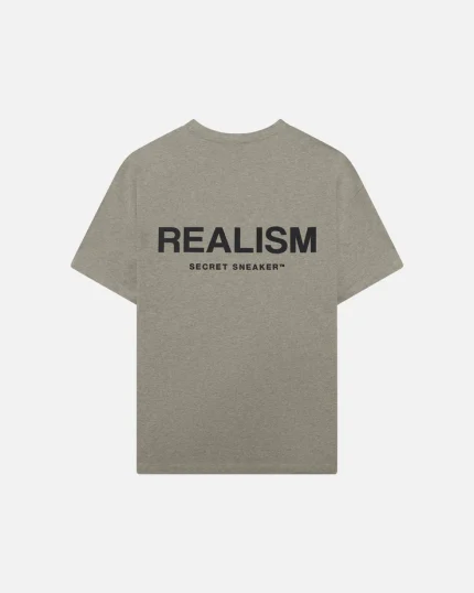 SSS REALISM BACK LOGO TEE BURNT MARLE