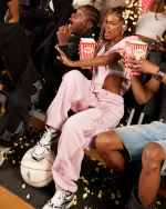REALISM GRANDSTAND SWEATPANTS BABY PINK