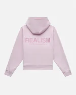 SSS REALISM GLIMMER LOGO POWDER PINK HOODIE