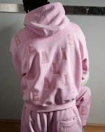 SSS REALISM GRANDSTAND BABY PINK HOODIE