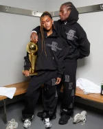 SSS REALISM GRANDSTAND BLACK HOODIE