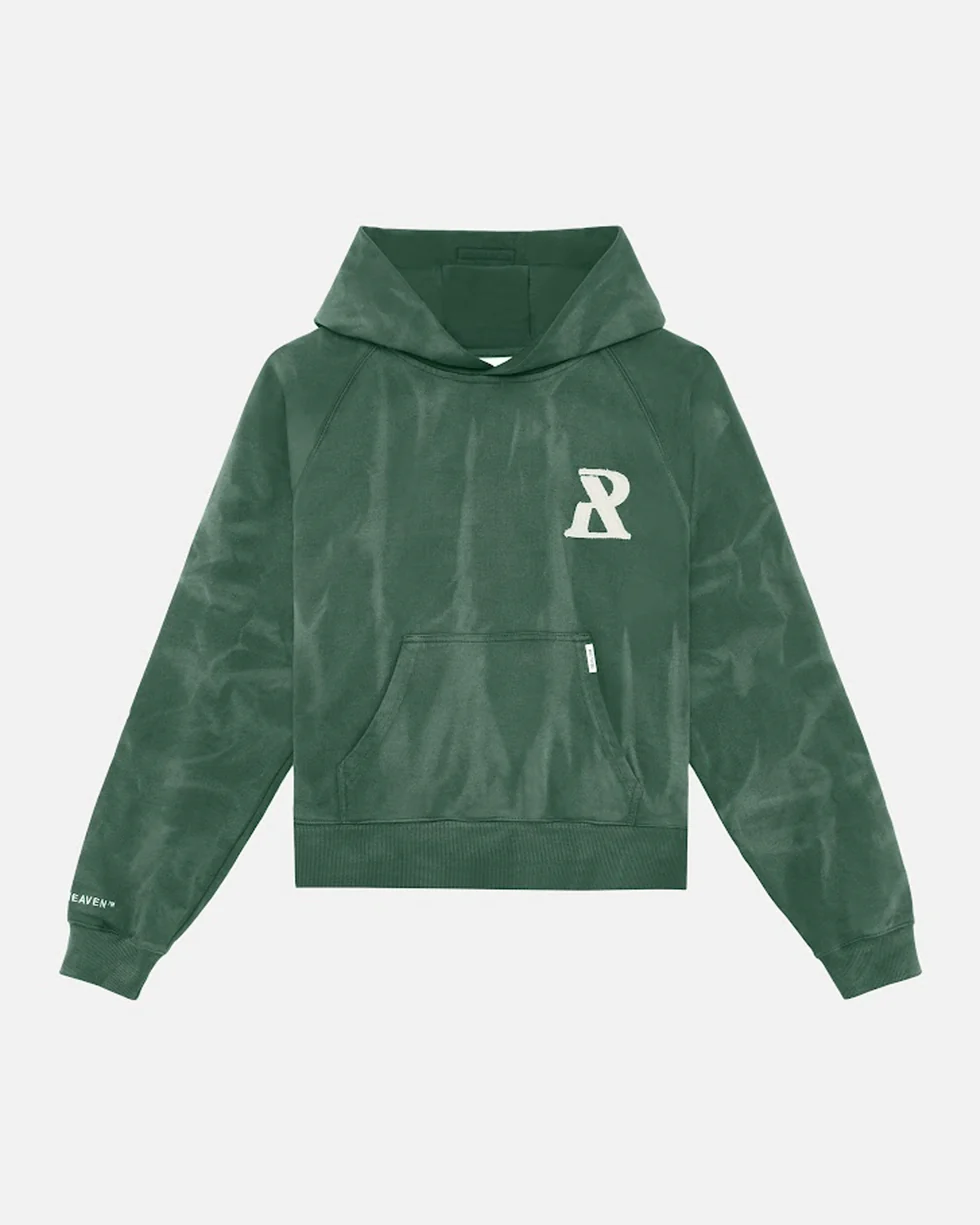 SSS REALISM LEGACY HOODIE MOSS WASHED SSS REALISM LEGACY HOODIE MOSS WASHED