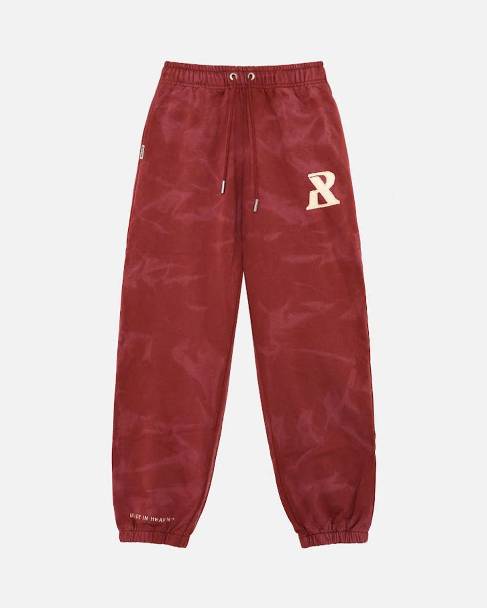 REALISM LEGACY SWEATPANTS WASHED CARMINE REALISM LEGACY SWEATPANTS WASHED CARMINE