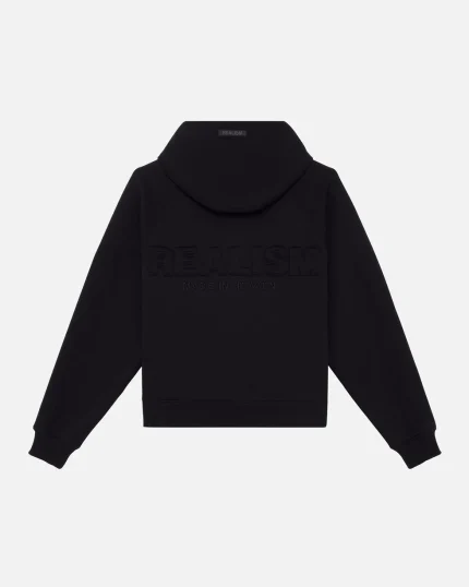 SSS REALISM LEGACY ZIP BLACK HOODIE