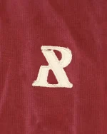 SSS REALISM LEGACY ZIP CARMINE HOODIE WASHED