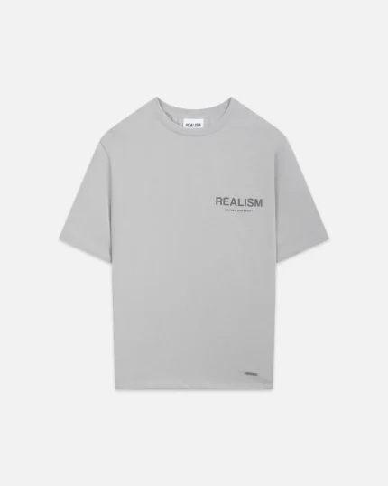 SSS REALISM BACK LOGO TEE SMOKE