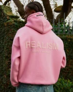 SSS REALISM COURT BOXY CANDY PINK HOODIE