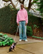 SSS REALISM COURT BOXY CANDY PINK HOODIE