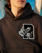 SSS REALISM COLLEGE TEAM ASPHALT HOODIE