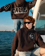 SSS REALISM COLLEGE TEAM ASPHALT HOODIE