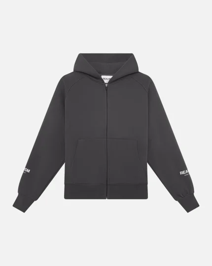SSS REALISM VISION ZIP GRAPHITE HOODIE