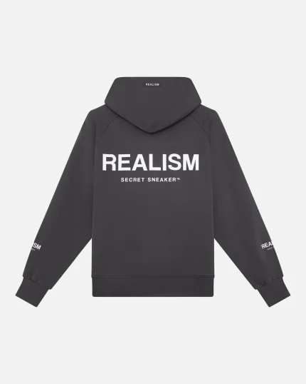 SSS REALISM VISION ZIP GRAPHITE HOODIE