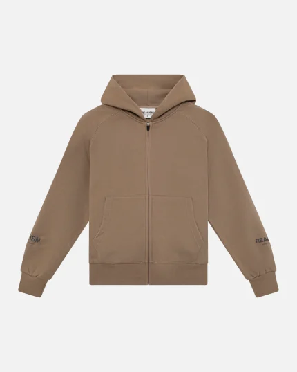 SSS REALISM VISION ZIP TAUPE HOODIE DESERT