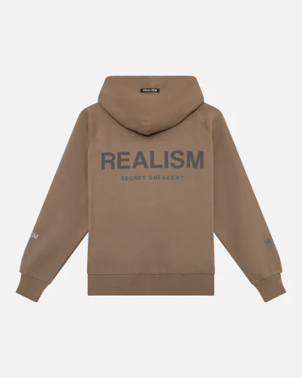 SSS REALISM VISION ZIP TAUPE HOODIE DESERT