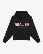 SSS REALISM COURT BOXY MIDNIGHT PEACH HOODIE