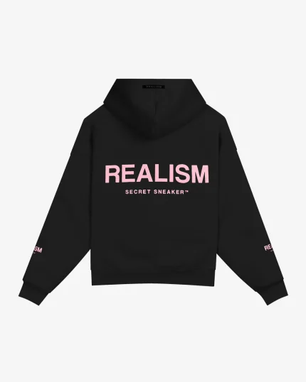 SSS REALISM COURT BOXY MIDNIGHT PEACH HOODIE