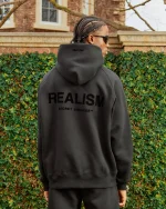 SSS REALISM BACK LOGO OBSIDIAN HOODIE