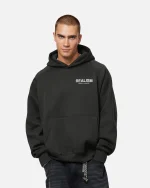 SSS REALISM HEAVEN LOGO ASPHALT HOODIE