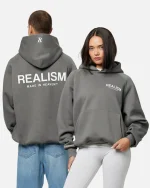 SSS REALISM HEAVEN LOGO COOL GREY HOODIE