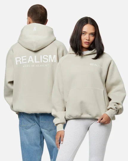 SSS REALISM HEAVEN LOGO WHEAT HOODIE