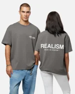 SSS REALISM HEAVEN LOGO TEE COOL GREY
