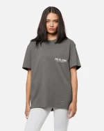 SSS REALISM HEAVEN LOGO TEE COOL GREY