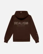 SSS REALISM RADIANT ZIP MOCHA HOODIE