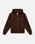 SSS REALISM RADIANT ZIP MOCHA HOODIE