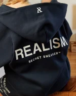SSS REALISM RADIANT ROYAL NAVY ZIP HOODIE