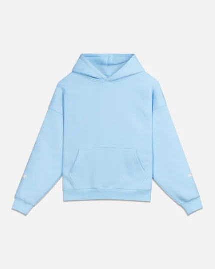 SSS REALISM COURT BOXY SKY BLUE HOODIE
