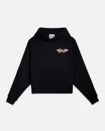 SSS REALISM SNAKE LOGO BLACK HOODIE