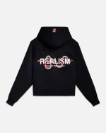 SSS REALISM SNAKE LOGO BLACK HOODIE