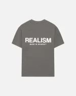 SSS REALISM HEAVEN LOGO TEE COOL GREY