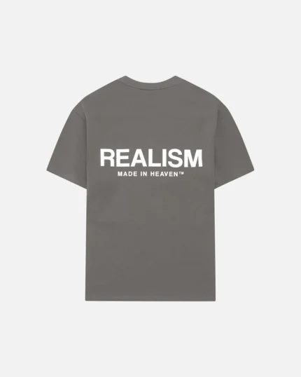 SSS REALISM HEAVEN LOGO TEE COOL GREY