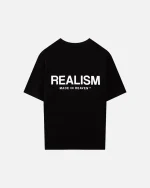 SSS REALISM HEAVEN LOGO TEE JET BLACK