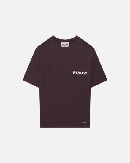 SSS REALISM HEAVEN LOGO TEE PLUM