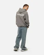 SSS REALISM SURREAL LOGO COOL GREY HOODIE